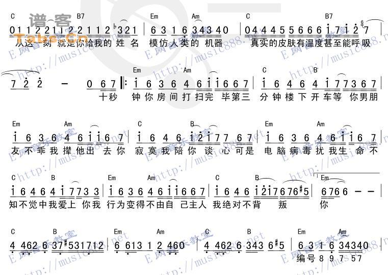 编号89757吉他谱,简单C调原版指弹曲谱,林俊杰高清流行弹唱简谱和弦版六线乐谱